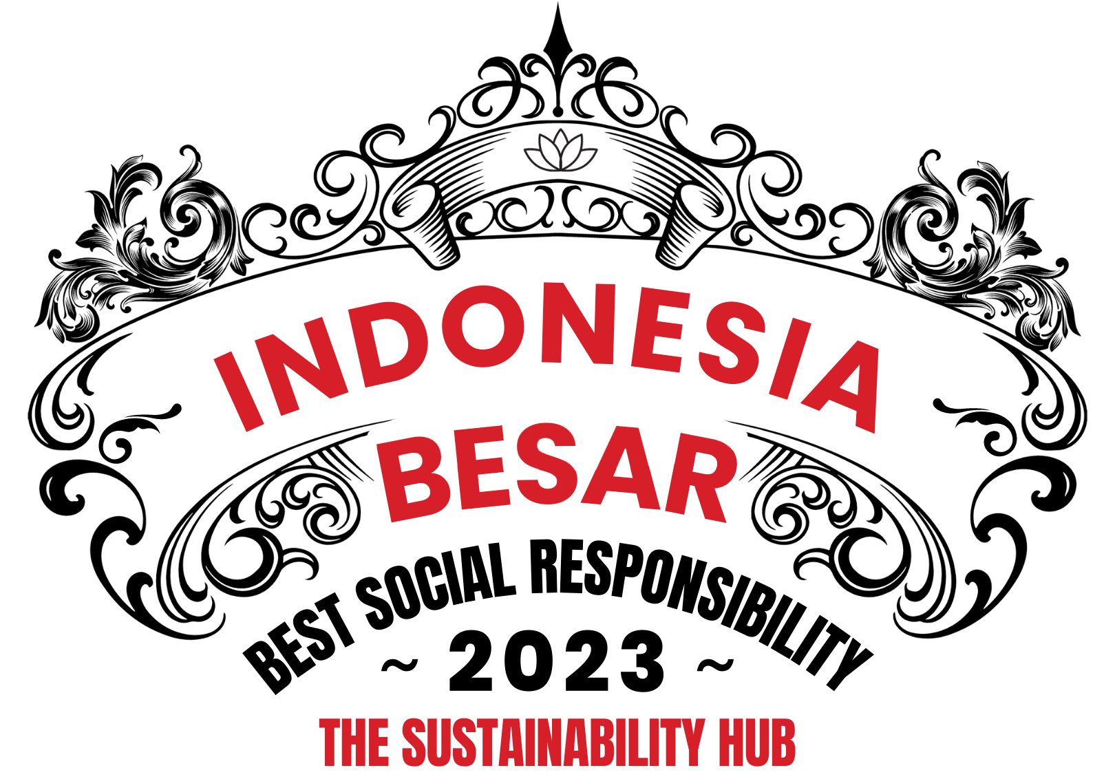 Indonesia BESAR Logo Warna Asli
